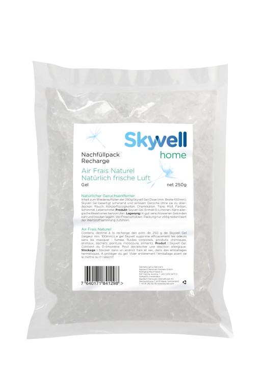 Skyvell home Geruchsneutralisator-Gel 250 g Nachfpüllpack