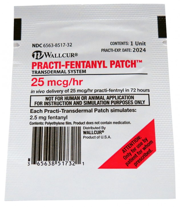 Practi-Fentanyl Patch™ (for training) 100 pcs