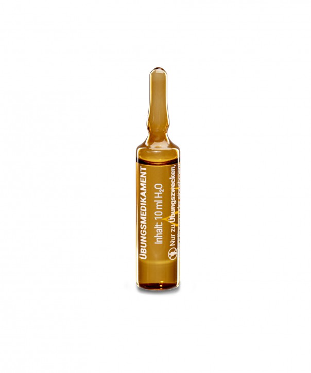 10 ml Brechampulle Braunglas / 100er