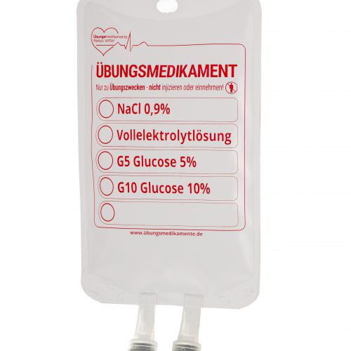 TRAINI-Infusionsbeutel 500 ml unbefüllt (50 Stück)