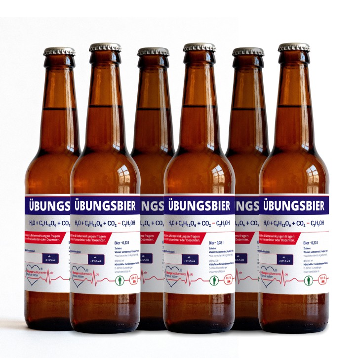 Übungsbier 0,33l 6 Stück
