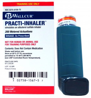 Wallcur Practi-Inhalator - Medizinisches Trainingsgerät Für Ausbildung