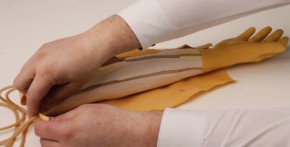 Training arm for intravenous injection and infusion