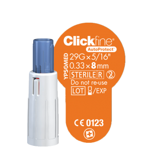 mylife™ Clickfine® AutoProtect™ 8 mm (100 Stück)